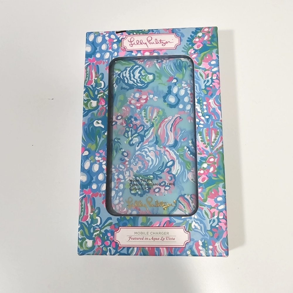 Lilly Pulitzer mobile charger BNWT